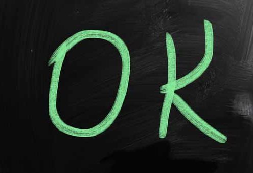 De 3 vigtigste ord i dit ordforråd - det er ok